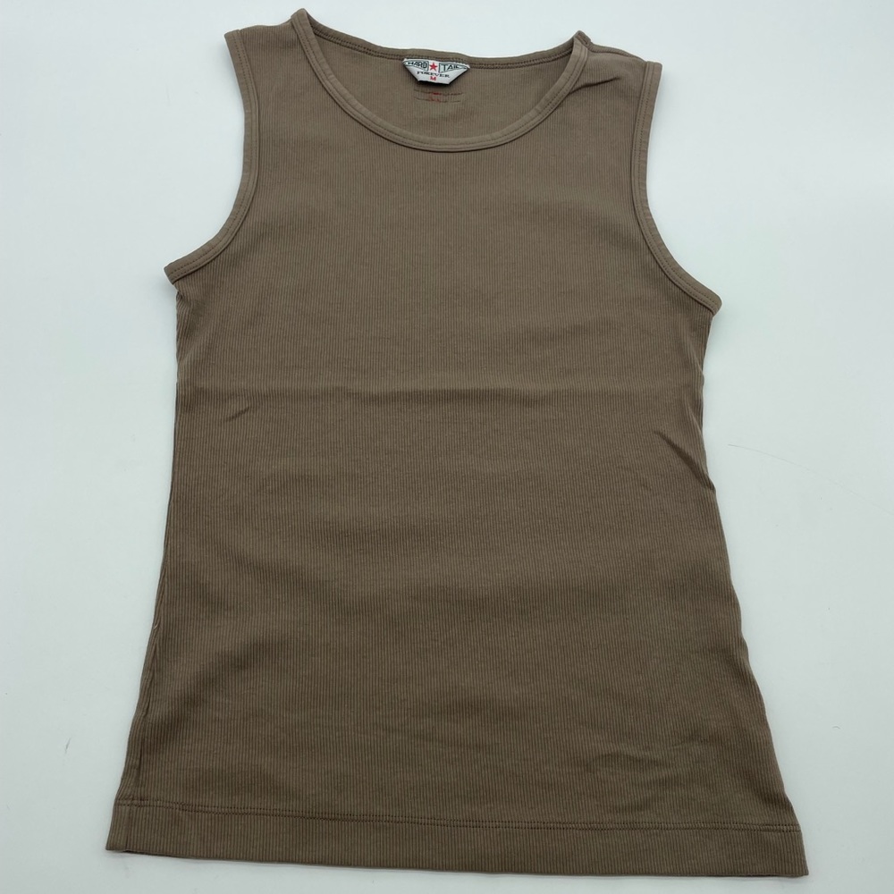 Hard Tail Forever Yoga Tank Top Muscle Tee Brown